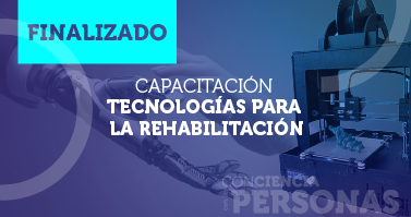 Capacitación Tecnologías para la Rehabilitación. CA0802001TPRA1